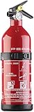 PEARL Autofeuerlöscher: Kompakter ABC-Feuerlöscher für Kfz & Co, 1 kg, 8A 34B C (Pkw...