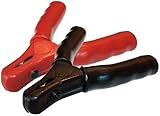IPmediaPRO Ladezangen-Paar SZ20 (rot) und SZ21 (schwarz) / bis 220A /...