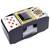 Rareidel Automatischer Kartenmischer 2 Deck, USB oder Batteriebetriebene...