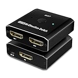 8K Switch HDMI Splitter 8K@60Hz Bidirektionaler,2 IN 1 Out oder HDMI Switch 1 IN...