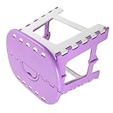 Milisten Klapphocker Gartenhocker Outdoor Hocker Kleiner Tragbarer Hocker Rucksackhocker...