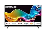 DYON Movie Smart 55 XT-3 139 cm (55 Zoll) Fernseher (4K Ultra-HD Smart TV, HD...