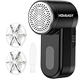 HOMEASY Fusselrasierer Elektrisch Fusselentferner für alle Kleidungsstücke mit...