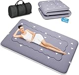 Kiseely Japanische Futon-Matratze, Faltbare Tatami-Matte, tragbare...