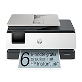 HP OfficeJet Pro 8122e Multifunktionsdrucker, Instant Ink verfügbar, HP+, Drucker,...