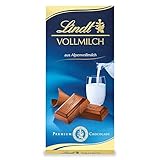 Lindt Vollmilch-Tafel |Schokoladentafel|feinste Alpenvollmilch Chocolade...
