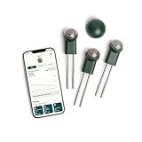FYTA Beam Smarter Pflanzensensor - 3 Stück + WiFi Hub - Misst Wasser, Temperatur, Licht,...