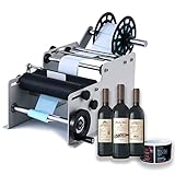 SUSEMSE Runde Flaschenetikettiermaschine MT-30, verstellbare halbautomatische...