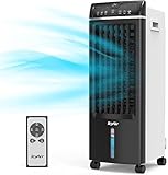Mobile Klimaanlage, 4 in 1 Luftkühler, Ventilator, Luftbefeuchter, Luftreiniger mit...