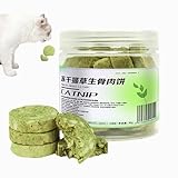Katzensnacks – Kausnacks für Hauskatzen, Bio-Weizen zur Linderung der Haarballen |...