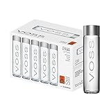 VOSS Water Still 375 ml, natürliches Mineralwasser, 24er Pack (Einweg, 24 x 375 ml)