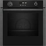 NEFF B5ACH7HG3, N 50, Einbaubackofen Graphite Grey Slide und Hide, Pyrolyse, 8...