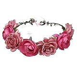 YSTrillion Boho Blumenkrone,Blumen Stirnband Haarband,Blumenkranz Krone...