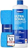 PRINOX® Ultraschallreiniger Konzentrat 1030ml - Extrem ergiebig - Für Brille, Schmuck,...