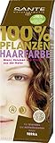 SANTE Naturkosmetik Pflanzen-Haarfarbe Pulver Terra - Braun, Hennapulver, 100 g