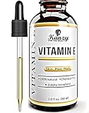 Kanzy Vitamin E Öl Bio Tropfen für Kosmetik 60ml 100% Natürliches Vitamin E Oil...