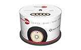 Primeon CD-R 80Min/700MB/52x Cakebox (50 Disc), black-vinyl-disc Surface,...