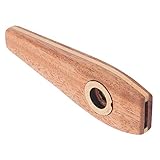 Holz Kazoo mit 2 Flöte Membrangitarre Ukulele Begleiten Musikinstrumente für...