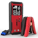 GOOLOO Starthilfe Powerbank 3000A 100W Schnellladung, SuperSafe 12V Lithium...