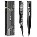 VIKICON Bartglätter für Männer, Mini Elektrische Bart Glätteisen, 30er Jahre Schnell...