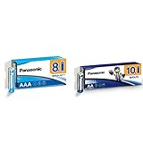 Panasonic AAA Batterien EVOLTA Technology Inside, 8er Pack & Panasonic EVOLTA Alkaline...
