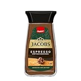 Jacobs löslicher Kaffee, Instant Kaffee, Espresso, 100g
