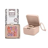 BIBS Liberty Schnuller Box mit Gummiband. Sterilisator Box für Schnuller. 100% BPA Freies...