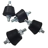DIMSTAL Gummipuffer Klimaanlage Schwingungsdämpfer Gummidämpfer Antivibrationsfüße...