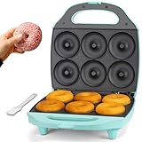 Baker’s Friend Mini Donut Maker Maschine für zu Hause, 6 x 7.5 cm Mini Donuts...