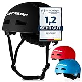 DUNLOP SPORTS Fahrradhelm Kinder Jugendliche Erwachsene - Test Sehr Gut - Leichter...