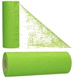 AmaCasa Vlies Tischband ( 17,5cm x 25m ) Tischläufer Flower Vlies Hochzeit Kommunion - 1...