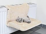 Meinposten Katzenliege für Heizung Hängeliege Hängematte Heizkörperliege...