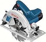 Bosch Professional Handkreissäge GKS 190 (Leistung 1400 Watt, Kreissägeblatt: 190 mm,...