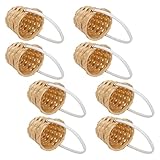Vaguelly Einkaufskorb Geflochten Einkaufskorb Geflochten Präsentkorb, Rattan Geschenkkorb...