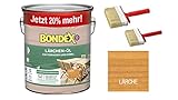 Bondex Lärchen Öl 3 Liter - Holzöl - Natürliche Eigenfärbung -...
