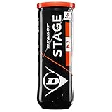 DUNLOP Tennisball Stage 2 Orange - für Kinder & Einsteiger im Mittelfeld (1x3er...