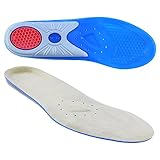 Premium Geleinlagen für Schuhe - Reduzierung übermäßiger Belastungen und Verbesserter...