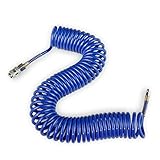 CCLIFE 10m PU Luftschlauch mit Feder Luftschlauch PU gewickelt Luftschlauch Luftschlauch...
