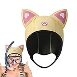 Tauchhut - Neoprenanzug Hood Cat Ears | Taucherhaube Katzenohren 3 mm Neopren Taucherhaube...