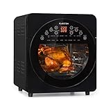 Klarstein AeroVital easy touch Heißluftfritteuse - 1700 W Heissluftfriteuse, Airfryer mit...