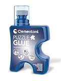 Clementoni Puzzlekleber - 200 ml transparenter Puzzle Kleber zum Fixieren, Aufhängen &...