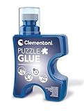 Clementoni Puzzlekleber - 200 ml transparenter Puzzle Kleber zum Fixieren, Aufhängen &...