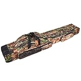 doorslay 3-lagige Angeltasche, Tragbar Angeltasche Rutentasch, Faltbar...