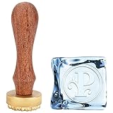 OLYCRAFT Buchstabe Eisstempel 1,2 Zoll Buchstabe P Eiswürfel Stempel Eisbranding Stempel...