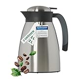 Blumtal Thermoskanne 1l - BPA-freie Teekanne mit Quick Tip Verschluss - auslaufsichere...