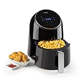 Klarstein AirVital - Heißluftfritteuse, Fritteuse, AirFryer, 1300 W, 2,5 L Füllmenge,...