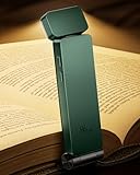 86lux Leselampe Buch Klemme，Wiederaufladbare Buchlampe zum Lesen im Bett，Ultraleichte...