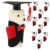 BESTonZON 10St Abschlussfeier-Puppe Abschluss-Plüschtier Abschlussbärenstrauß Geschenke...