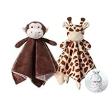 CREVENT Kuschelige Plüsch-Baby-Sicherheitsdecke, Baby-Bettdecke für Mädchen...