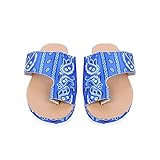 Blumen Zehen Pantoffel Frauen auf Spitze Sandalen Flop offener Flacher Slip lässiger...